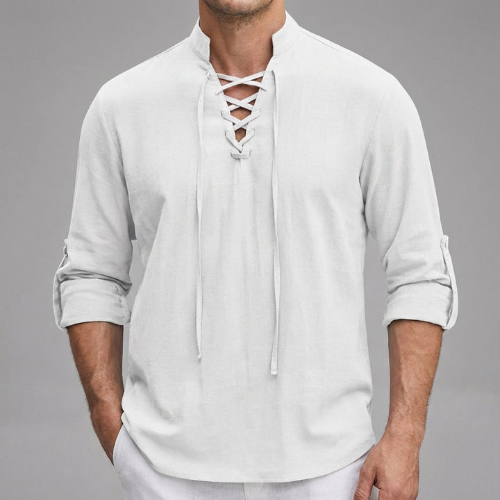 Men's Long Sleeve Shirt | Henley