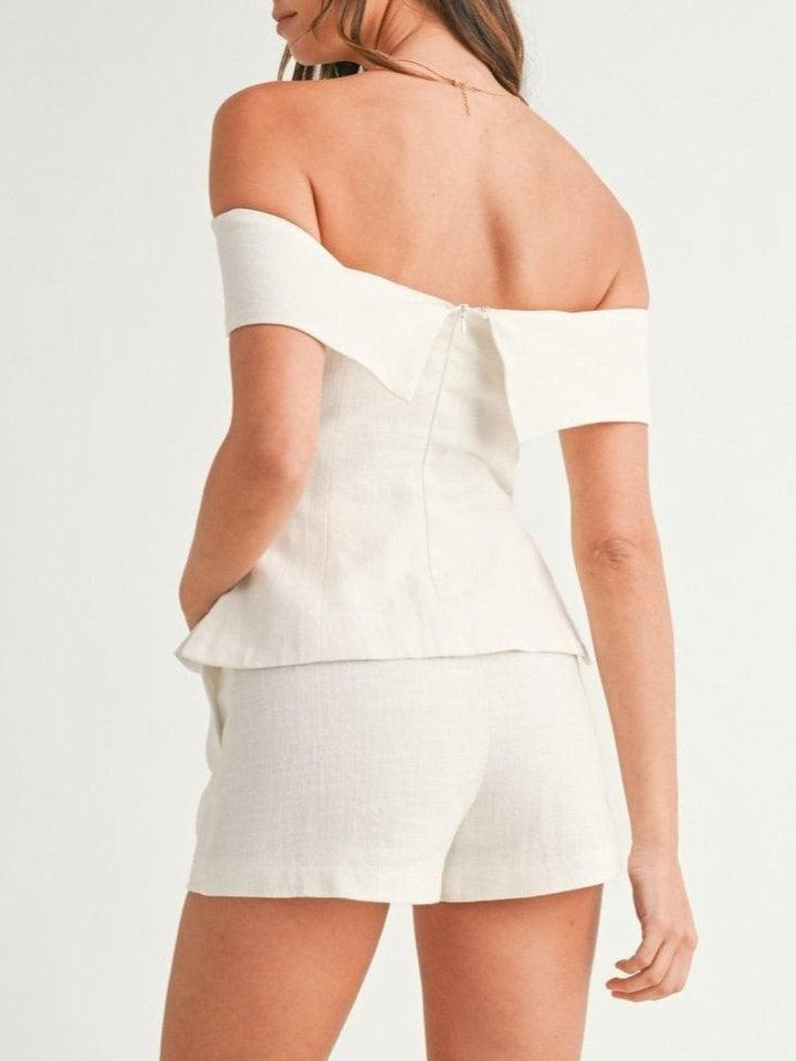 Women's Two-Piece Set | Coordinated Top and Shorts