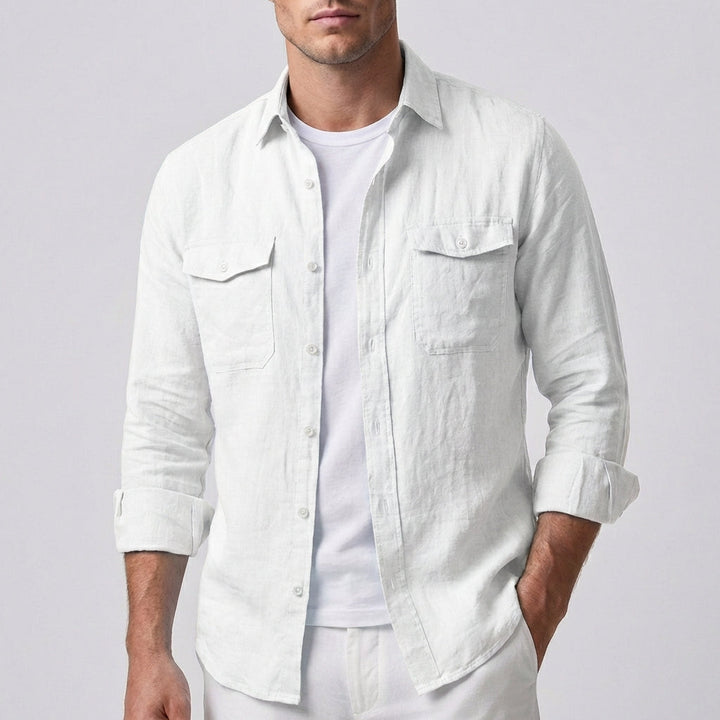 Men's Button-Down Shirt | Chest Pocket