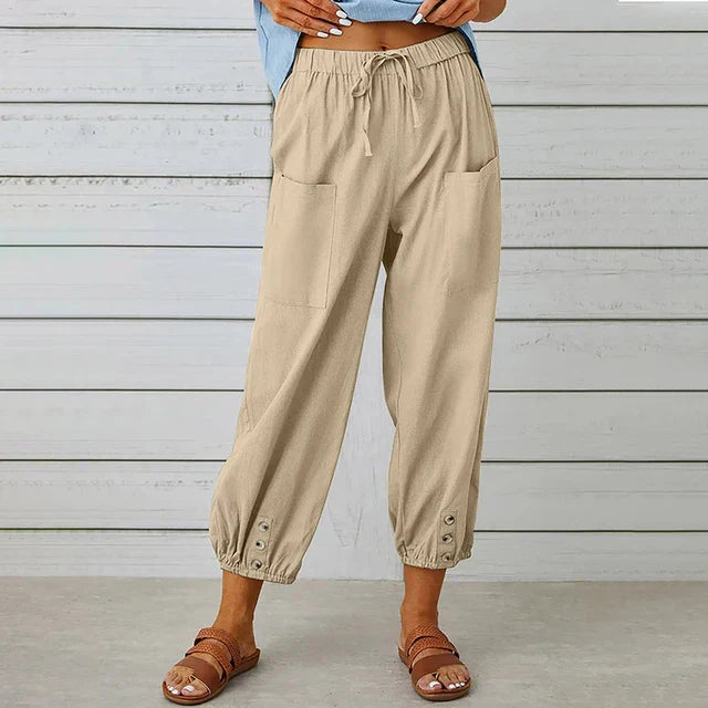 Women’s Pants | Elasticated Drawstring