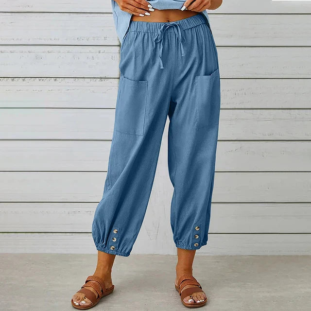 Women’s Pants | Elasticated Drawstring