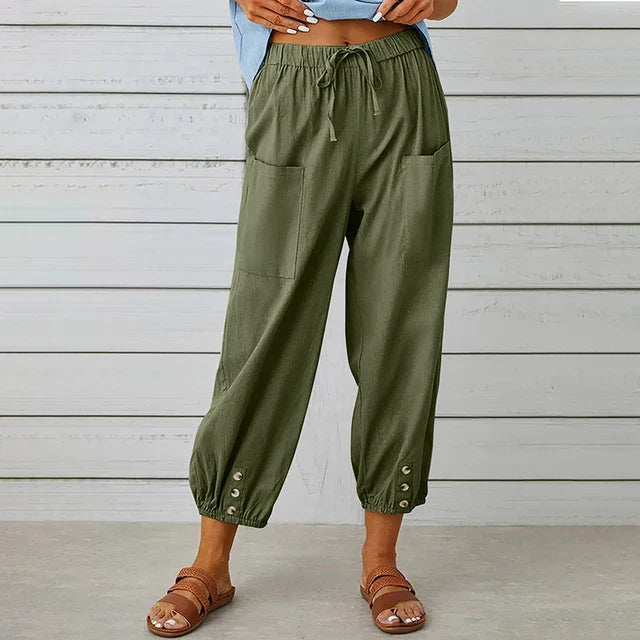 Women’s Pants | Elasticated Drawstring