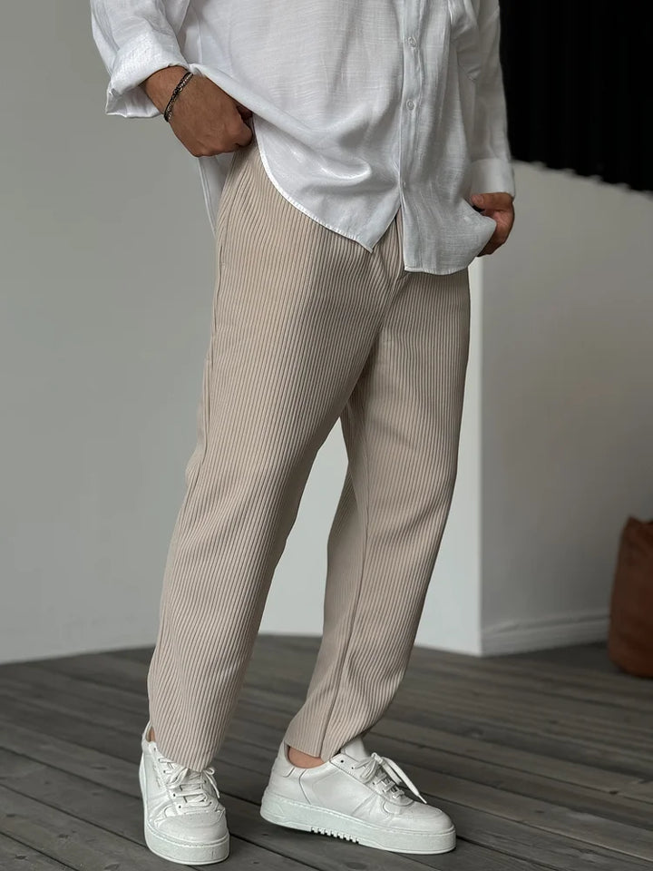 Men's Trousers | Ribbed Elastic