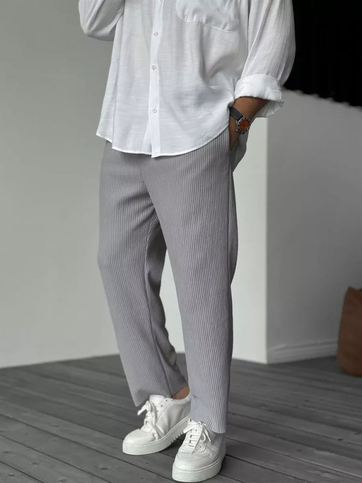 Men's Trousers | Ribbed Elastic