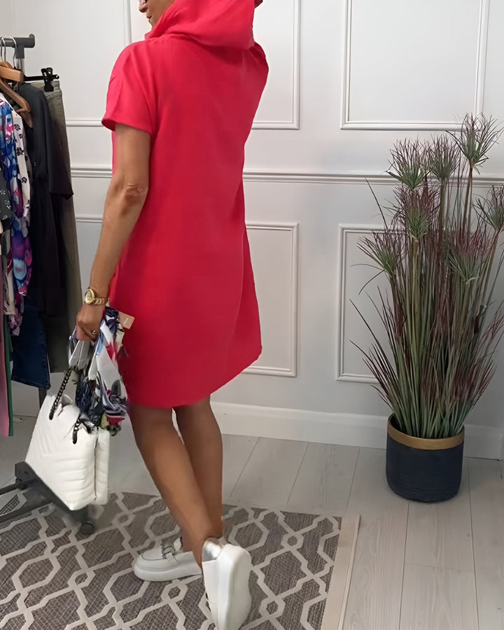 Women’s Dress | Short Sleeve Casual Knee Length