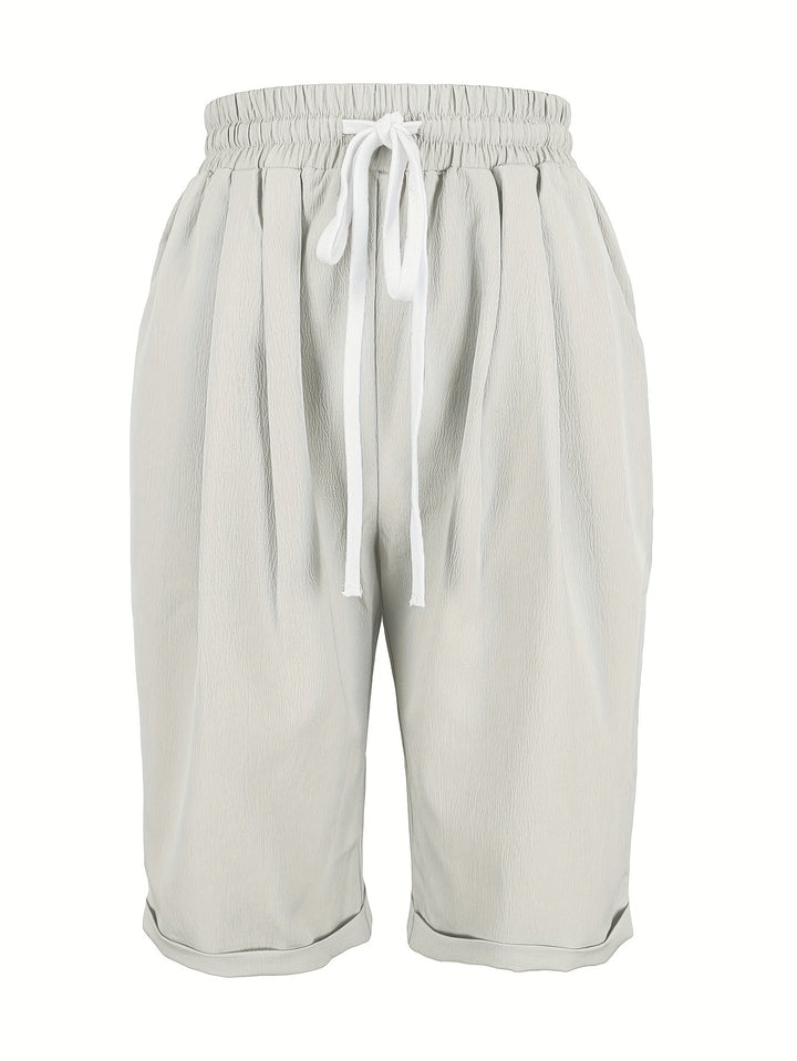 Women's Shorts | Cropped Pull-On Construction