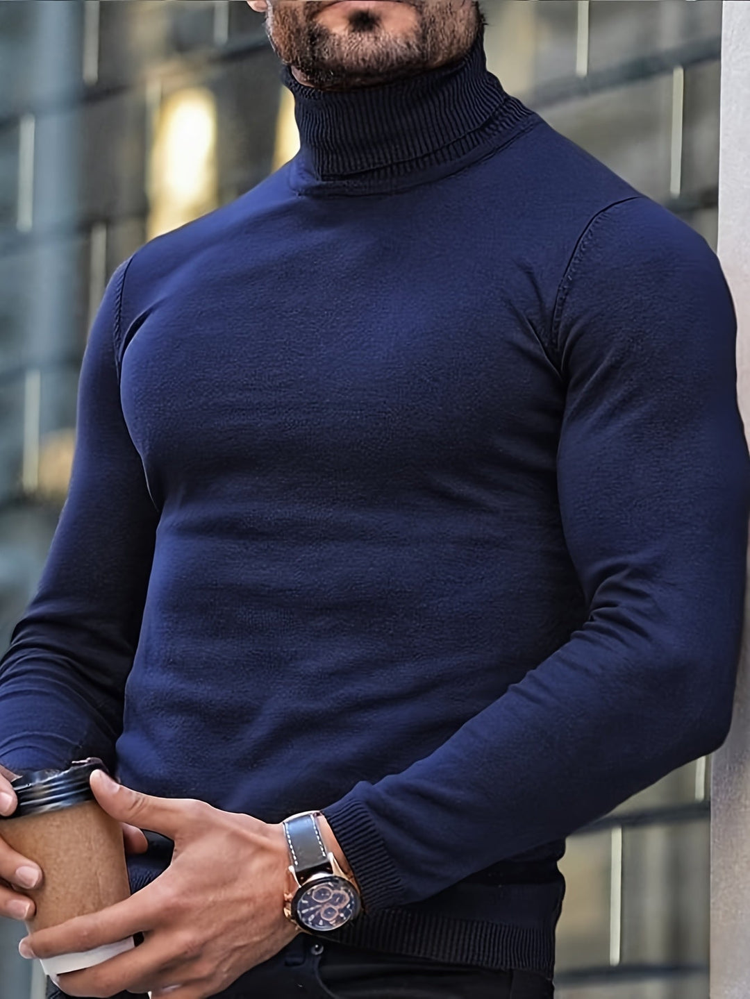 Alfred | Refined High-Neck Turtleneck