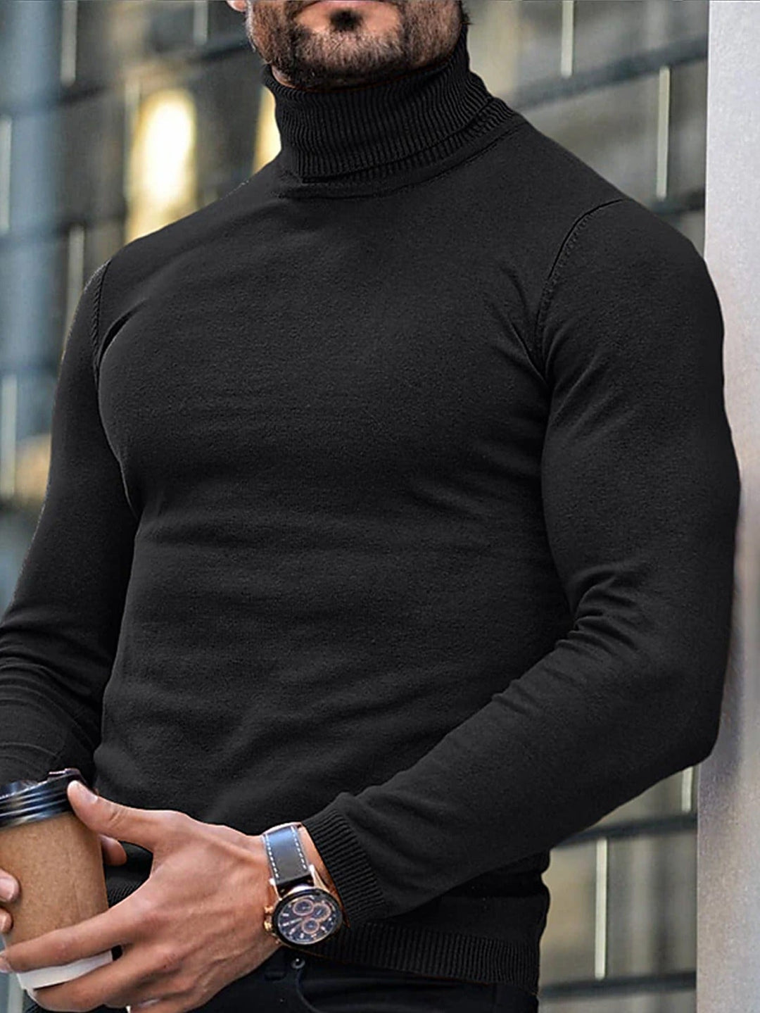Alfred | Refined High-Neck Turtleneck