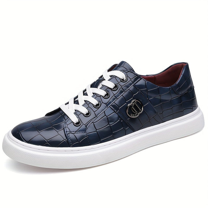 Alonzo | Refined Textured Sneakers