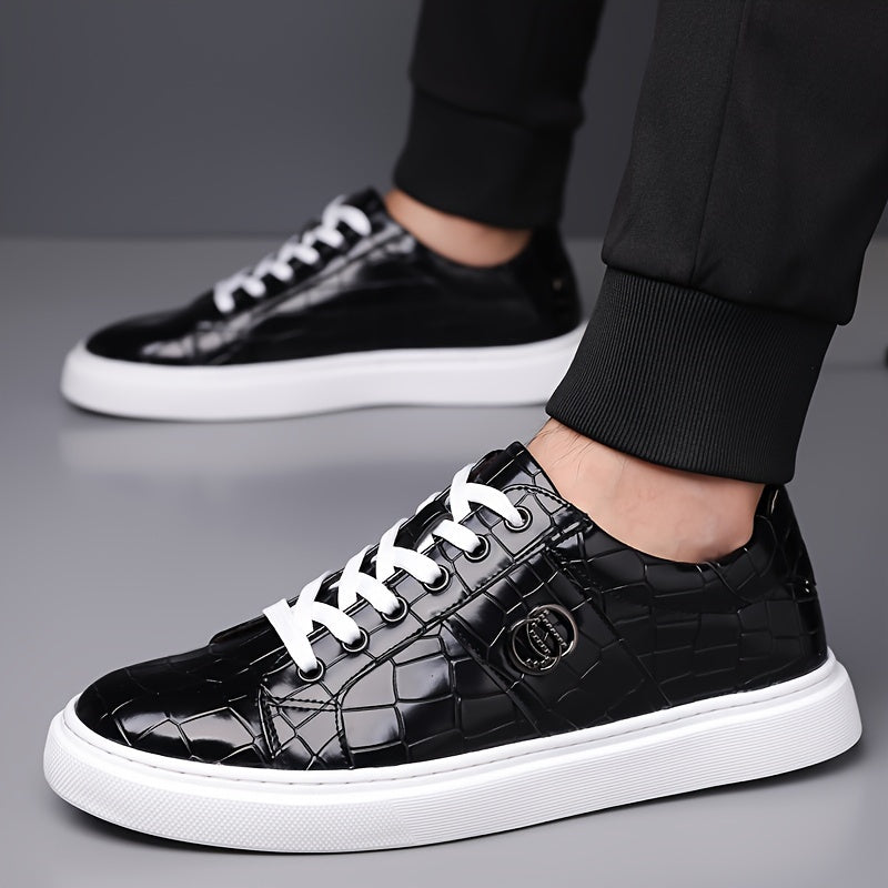 Alonzo | Refined Textured Sneakers