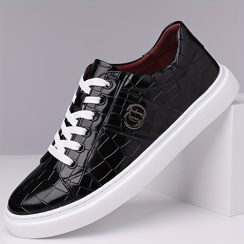 Alonzo | Refined Textured Sneakers