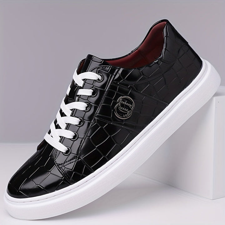 Alonzo | Refined Textured Sneakers