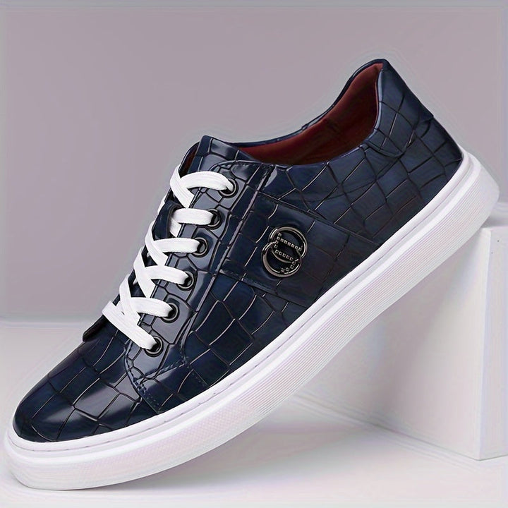 Alonzo | Refined Textured Sneakers