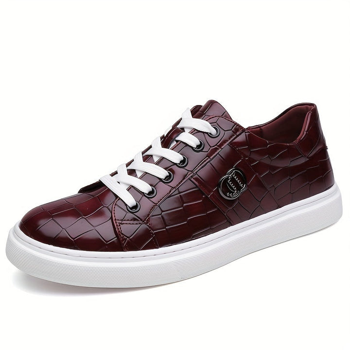 Alonzo | Refined Textured Sneakers