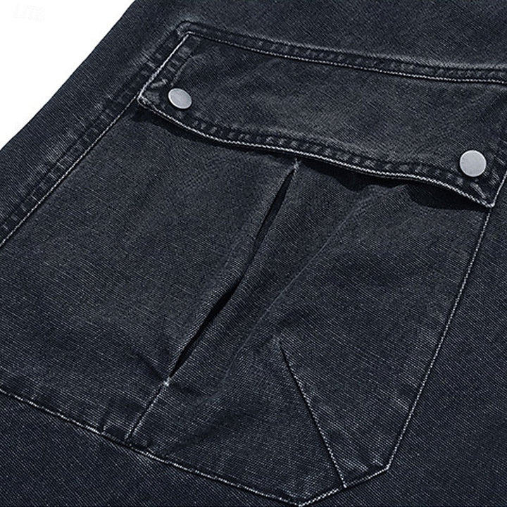 Alvin | Relaxed Wide-Leg Cargo Pants