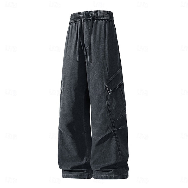 Alvin | Relaxed Wide-Leg Cargo Pants
