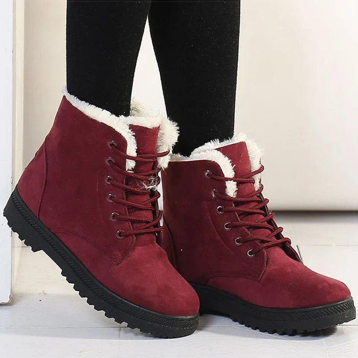 Boots For Women | Flat Sole Front Lace