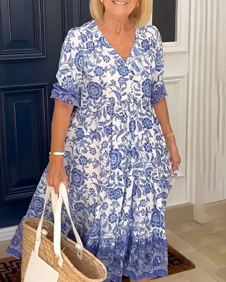 Women’s Dress | Floral Pattern Maxi