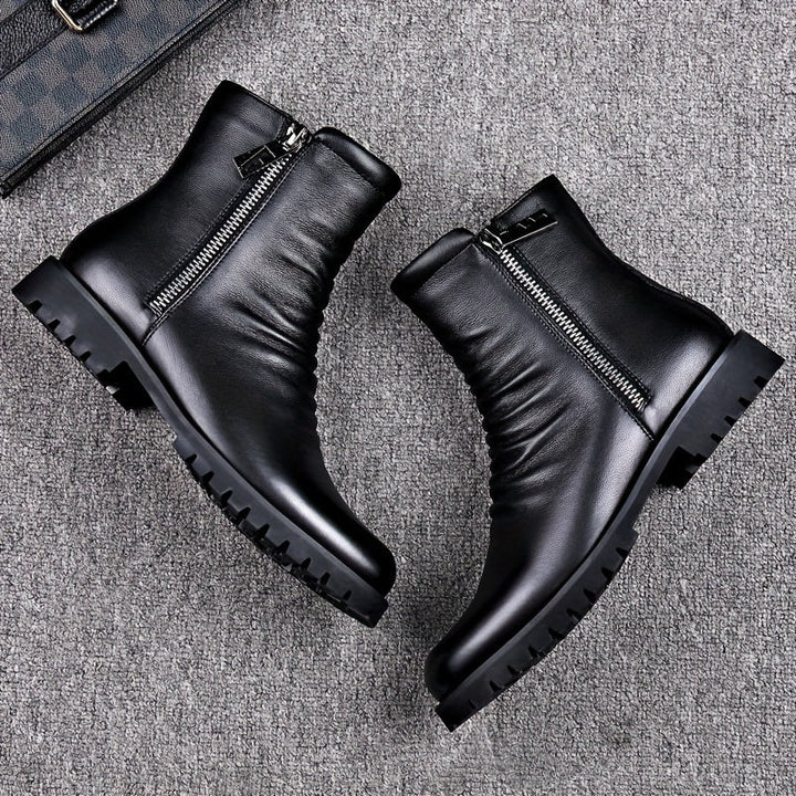 Barney | Refined Zip-Side Boots