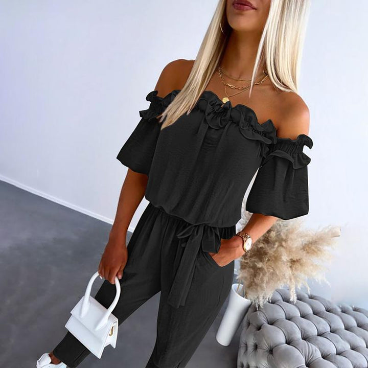 Women’s Jumpsuit | Off-shoulder Neckline
