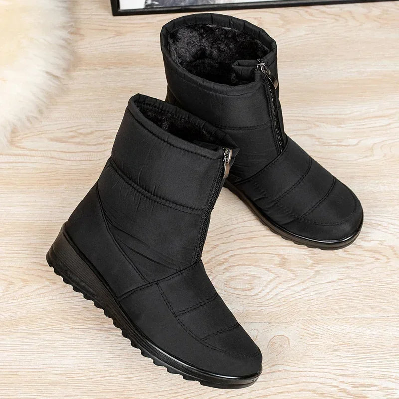 Boots For Women | Quilted Style Mid Calf
