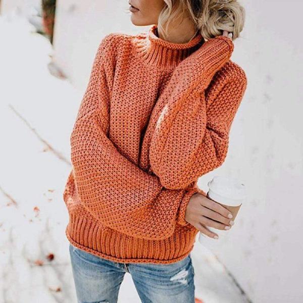 Pullover for Women | Relaxed Fit Shape Long Sleeve