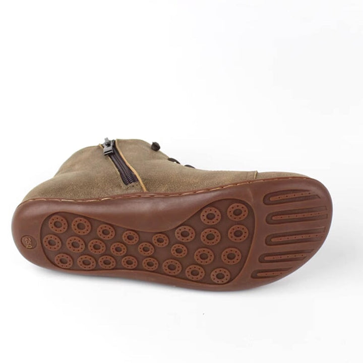 Boots for Women | Side Zipper Flat