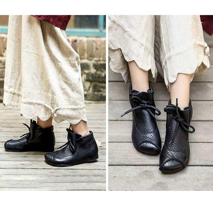 Boots For Women | Low Cut Lace Up