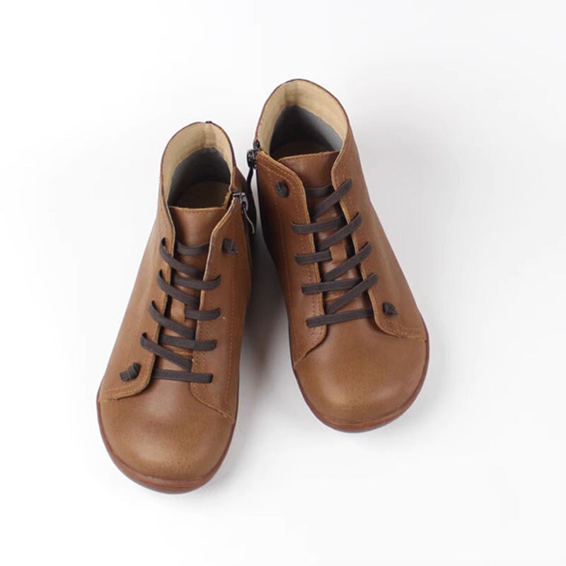 Boots for Women | Side Zipper Flat