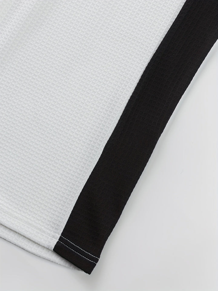 Bowen | Textured Long-Sleeve Henley