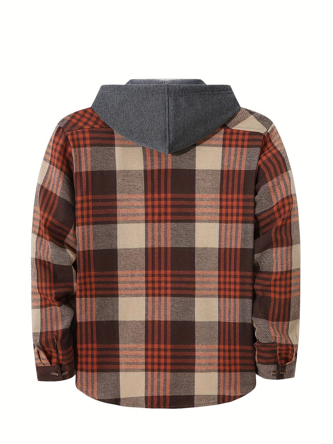 Bradley | Checked Hooded Shirt