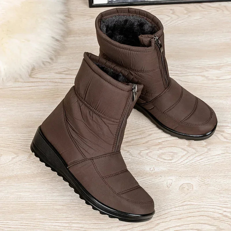 Boots For Women | Quilted Style Mid Calf