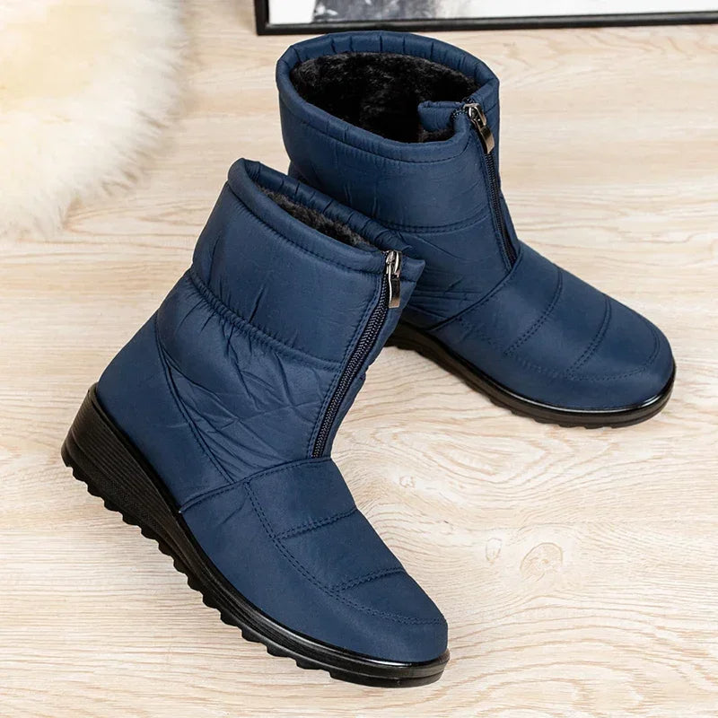 Boots For Women | Quilted Style Mid Calf