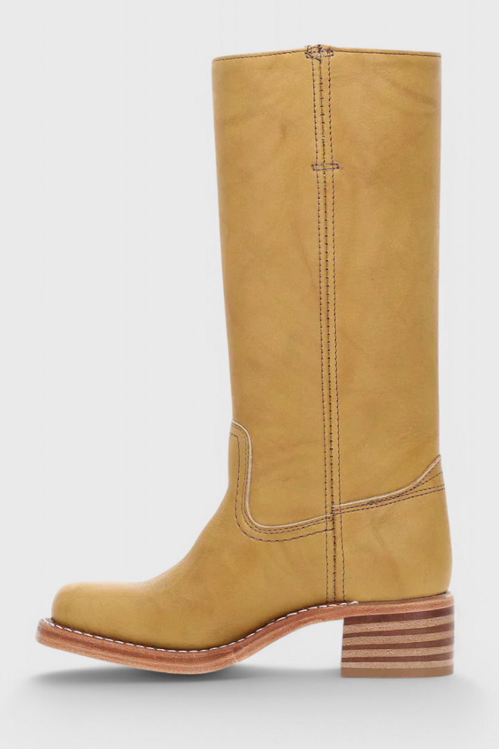Boots For Women | Knee-High Rounded Front