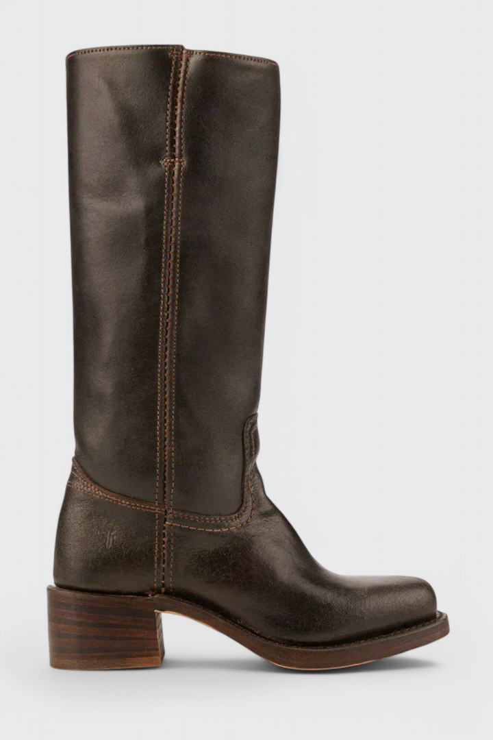 Boots For Women | Knee-High Rounded Front