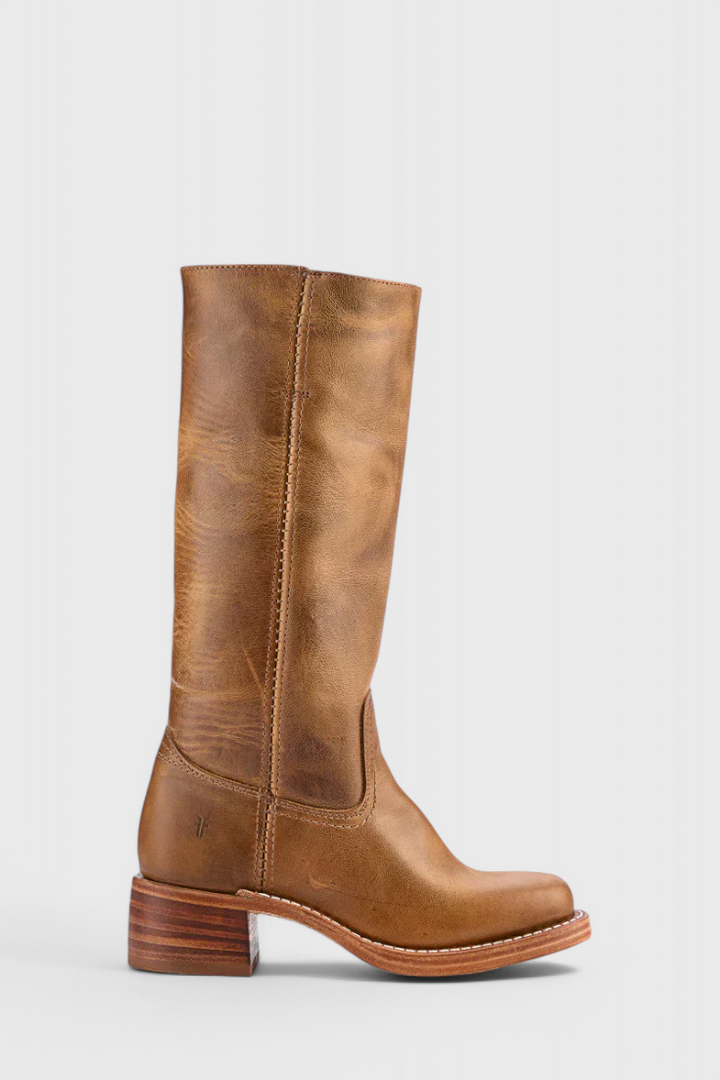Boots For Women | Knee-High Rounded Front