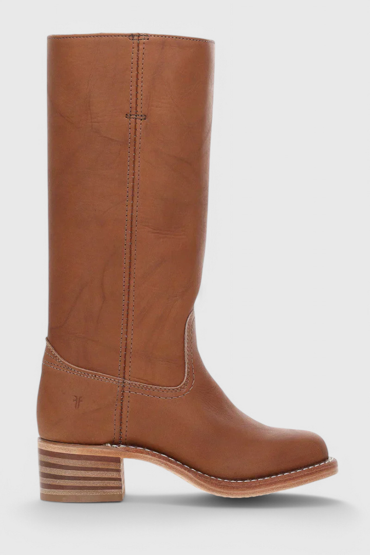 Boots For Women | Knee-High Rounded Front