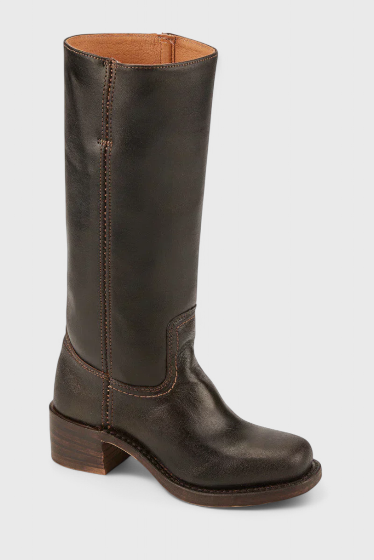 Boots For Women | Knee-High Rounded Front