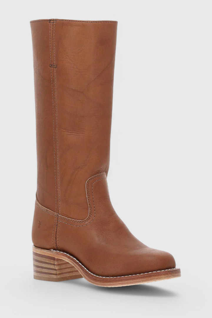 Boots For Women | Knee-High Rounded Front