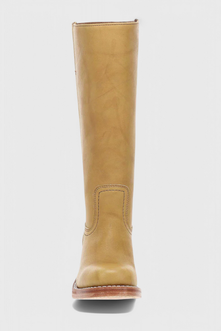 Boots For Women | Knee-High Rounded Front
