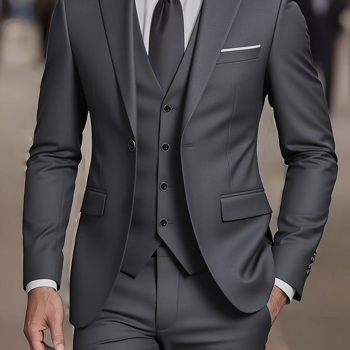 Cassius | Tailored Three-Piece Suit