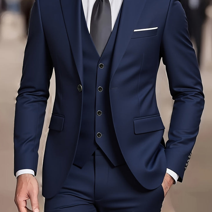 Cassius | Tailored Three-Piece Suit