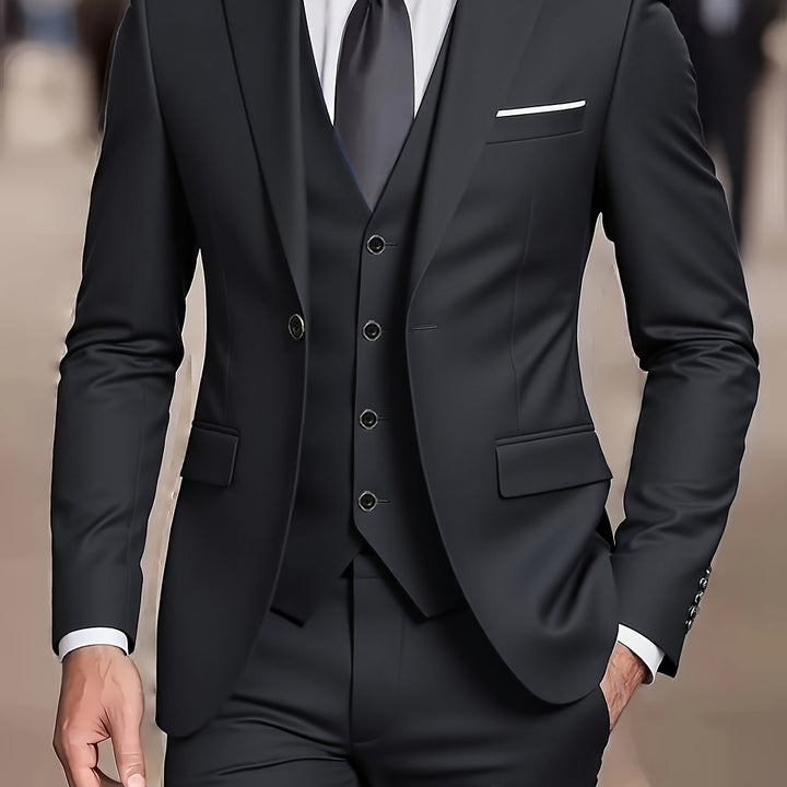 Cassius | Tailored Three-Piece Suit