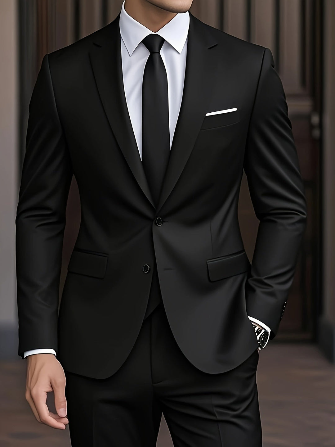 Men’s Two-Piece Suit | Single Breasted Notch Lapel