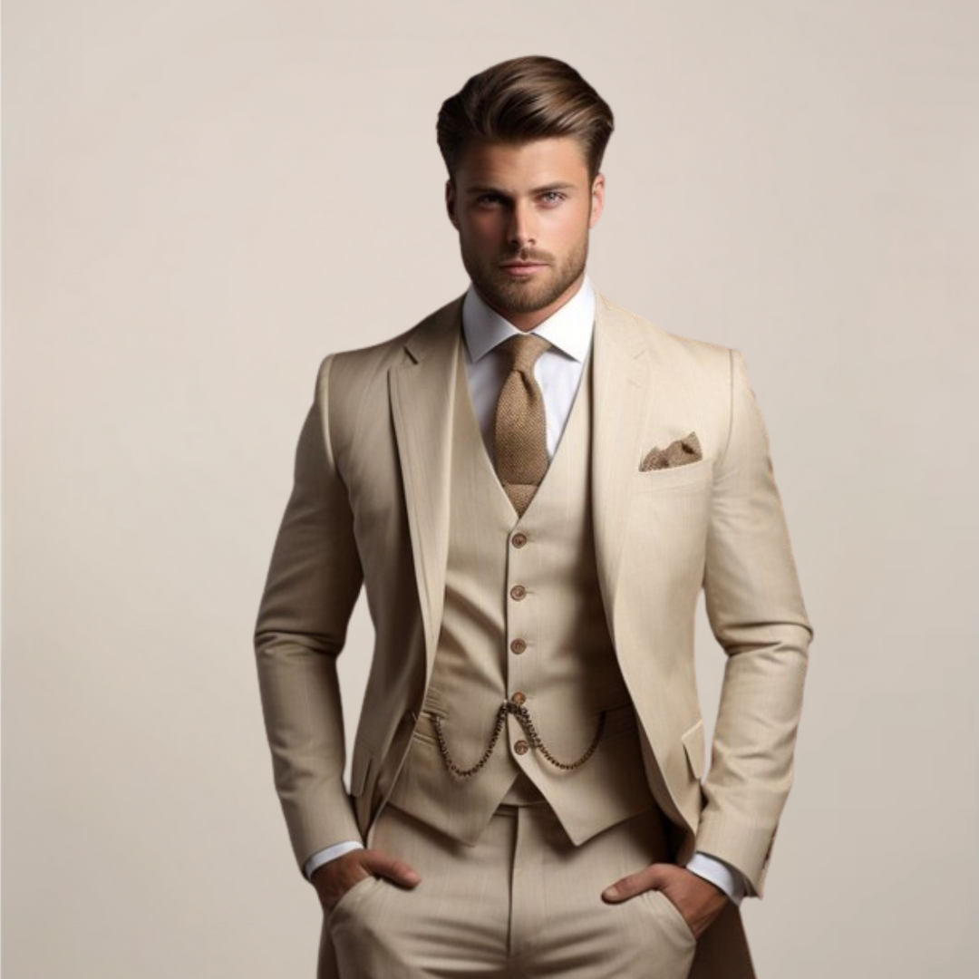 Cedric | Men's Formal Three-Piece Suit