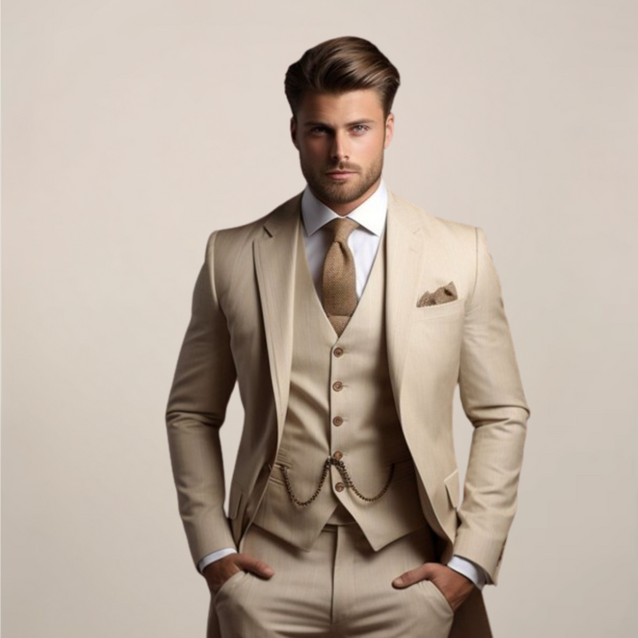 Cedric | Men's Formal Three-Piece Suit