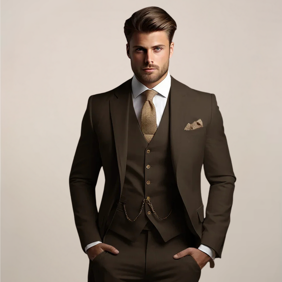 Cedric | Men's Formal Three-Piece Suit