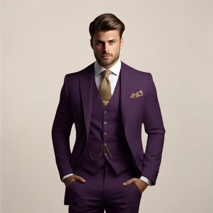 Cedric | Men's Formal Three-Piece Suit