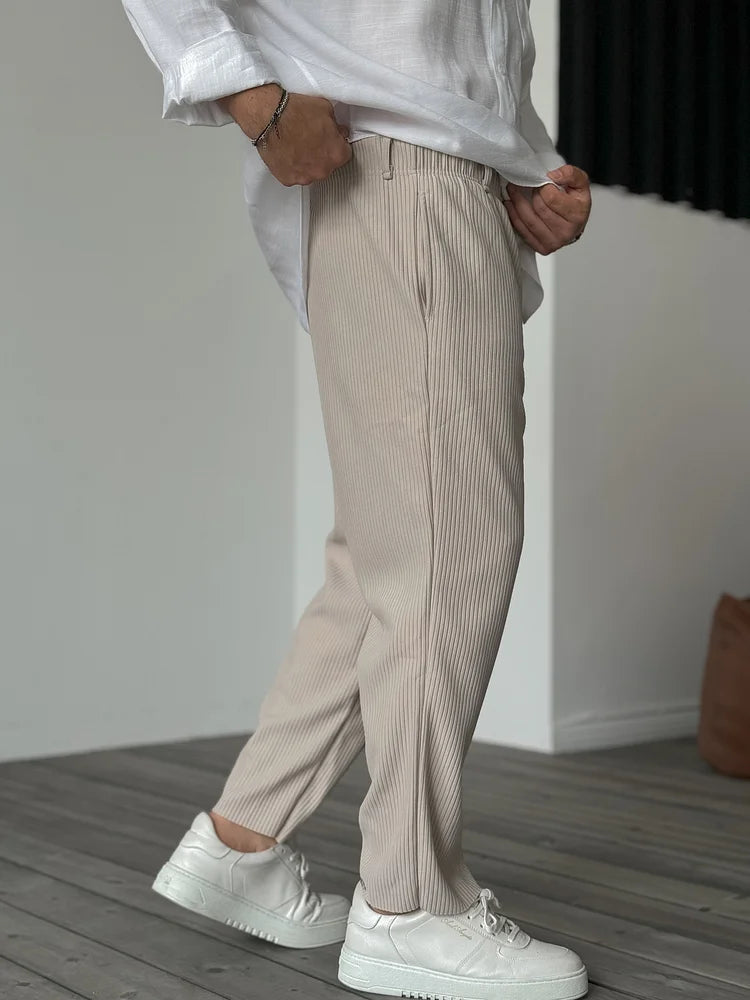 Men's Trousers | Ribbed Elastic