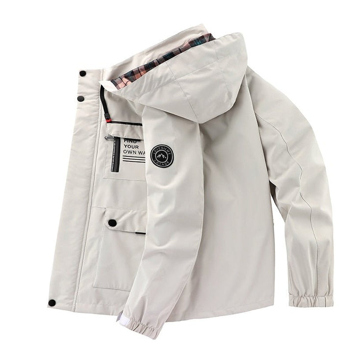 Men's Winter Jacket | Hooded and Multiple Pockets
